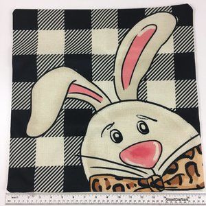 Easter Pillow Covers 18x18 Set of 4 Farmhouse Outdoor Pillowcase